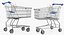 Shopping Baskets and Trolley Collection 5 3D model
