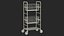 Shopping Baskets and Trolley Collection 5 3D model