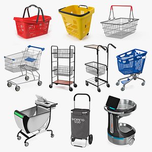 Shopping Baskets and Trolley Collection 5