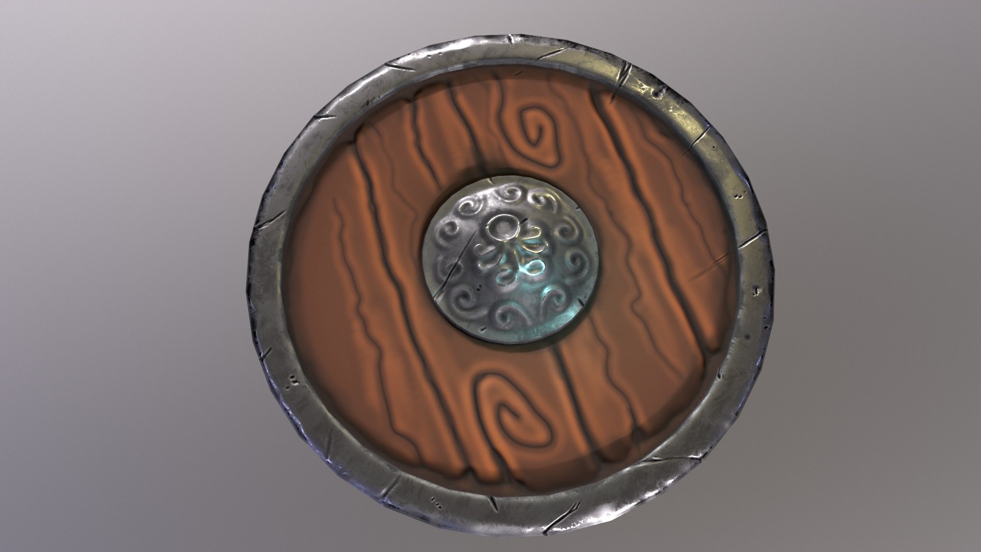 3D model Round wooden shield stylized cartoon PBR game asset Low-poly 3D model https://p.turbosquid.com/ts-thumb/zL/Sm9tZv/nQ/01_005/jpg/1662461964/1920x1080/fit_q87/5942efe9f1403ecdfaebd188859388793a4dd1cd/01_005.jpg