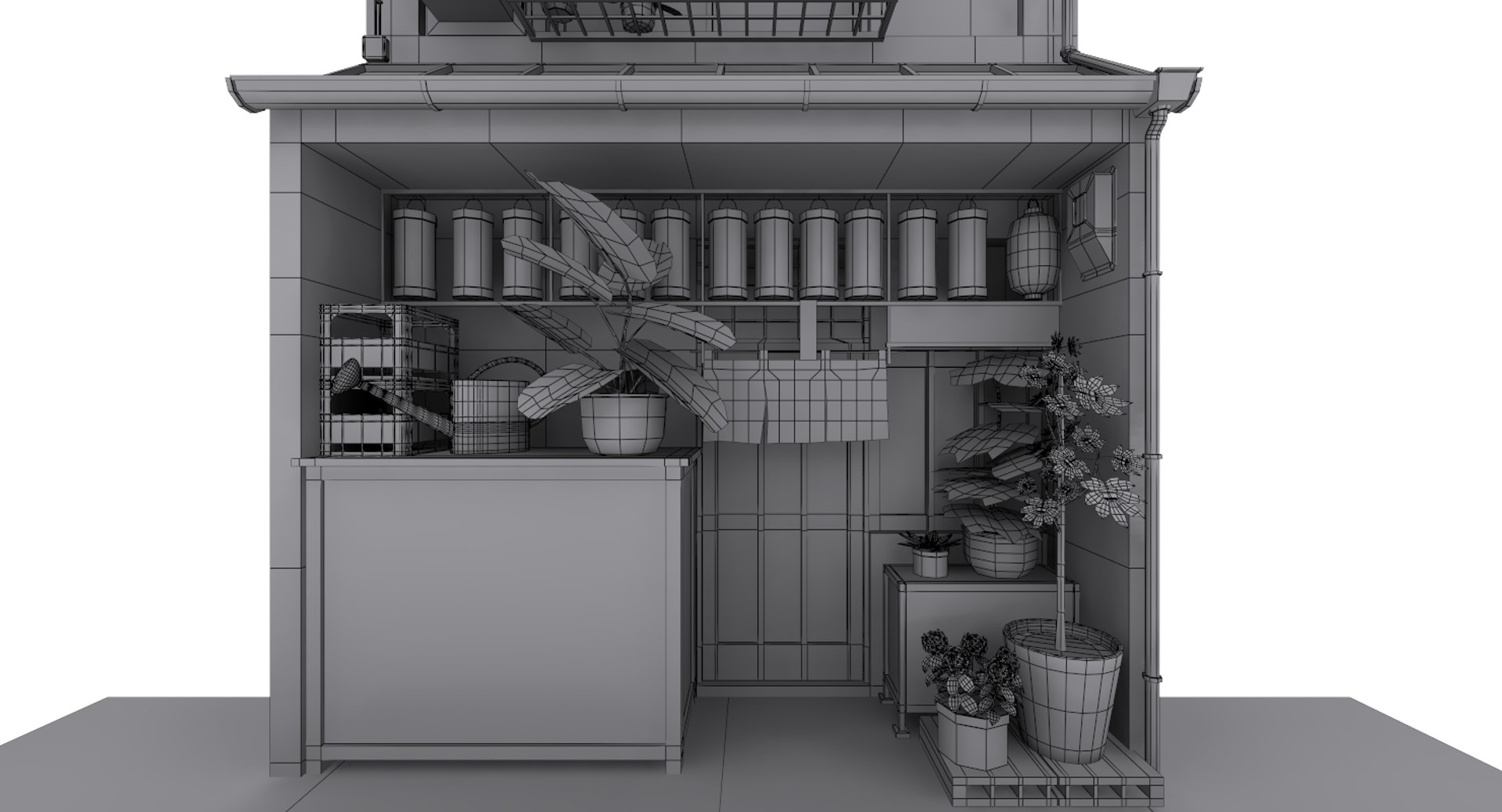 3D Old Restaurant Bar Model - TurboSquid 1414280