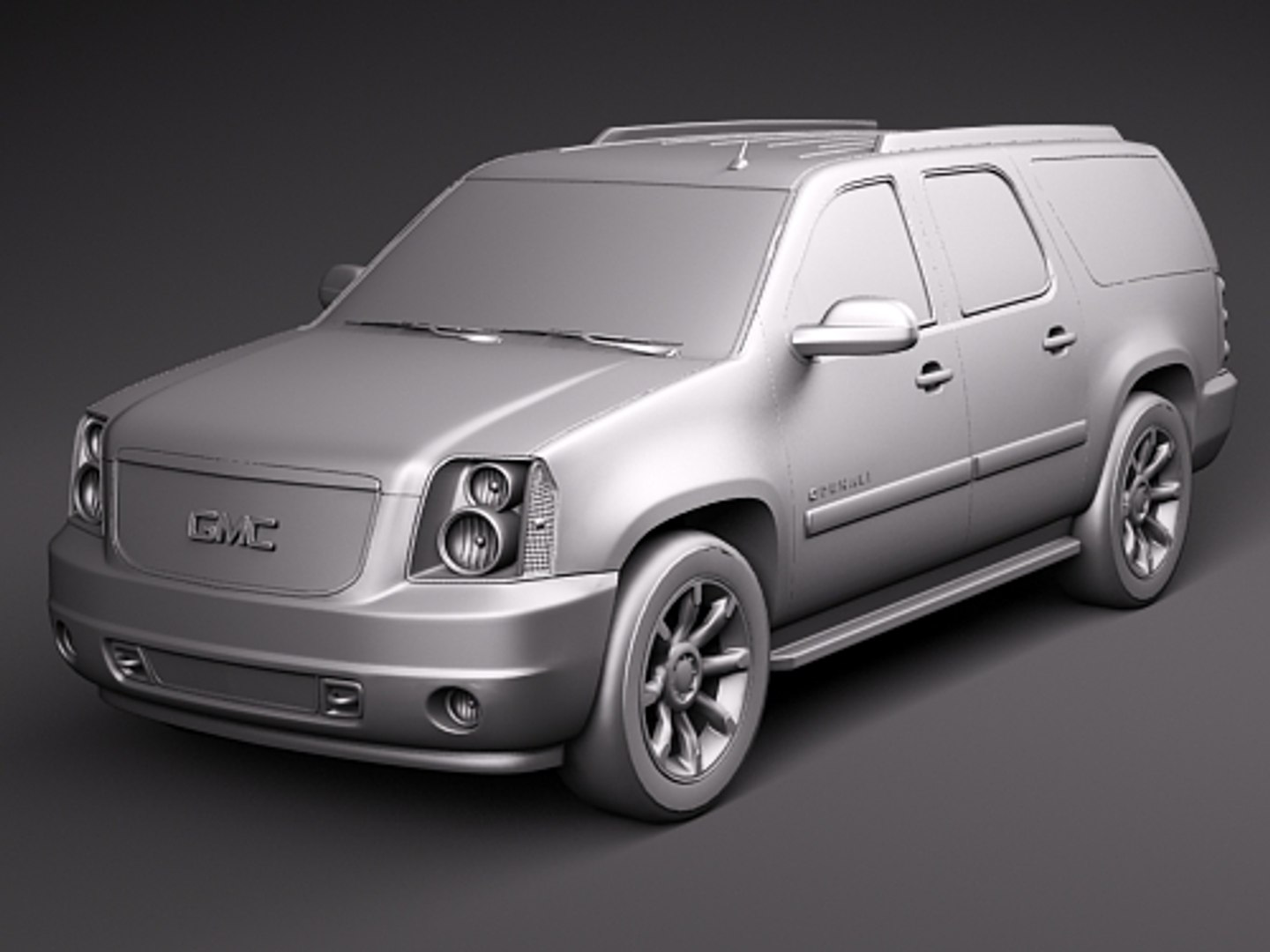 Gmc Yukon Denali Xl 3d Model