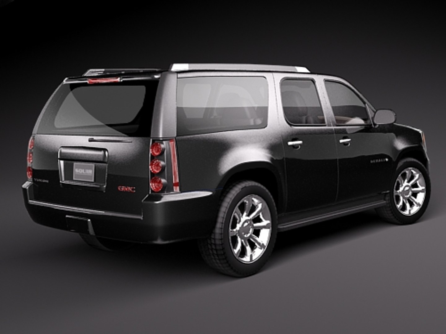 Gmc Yukon Denali Xl 3d Model