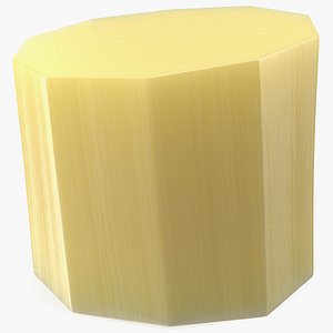 Fresh Peeled Sugarcane Piece