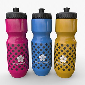 3D model PBR Sports Water Bottle A