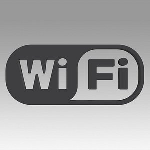 3D wifi wi fi model
