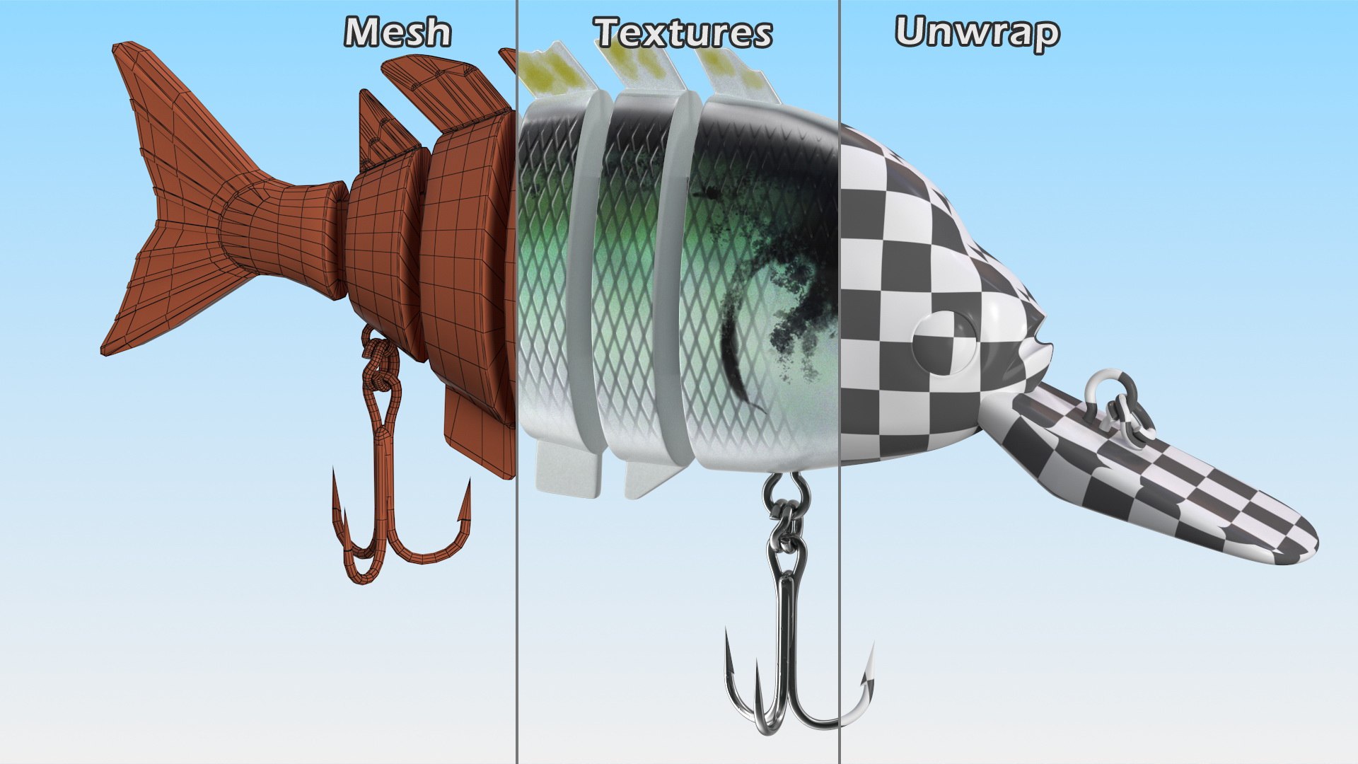Fishing Lure Collection 3D model https://p.turbosquid.com/ts-thumb/zL/gd8XOr/oy/fishinglurecollectionvray3dmodel024/jpg/1627539369/1920x1080/fit_q87/1f819fbcc8a012d64675177d4c8ed76bdfacc9bd/fishinglurecollectionvray3dmodel024.jpg
