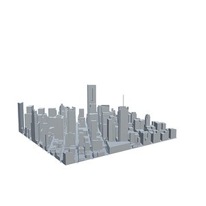 Times Square Cityscape Blockout