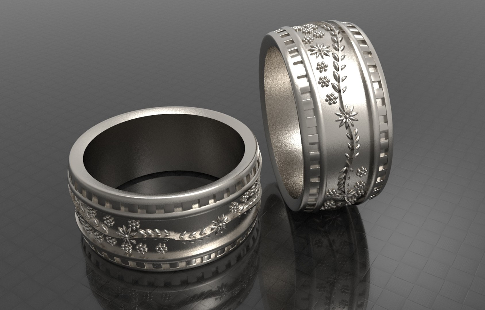 Ornament ring 3D - TurboSquid 1463850