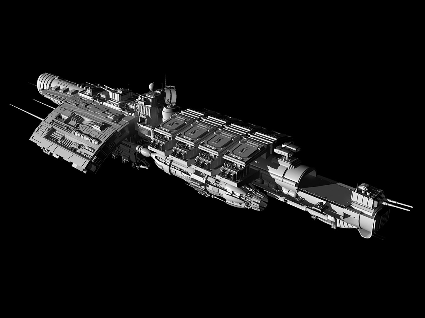 3d Model Viktor Gyeniszov Russian Cruiser