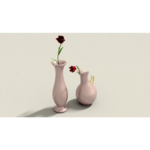 laos Flower Vase 3D model