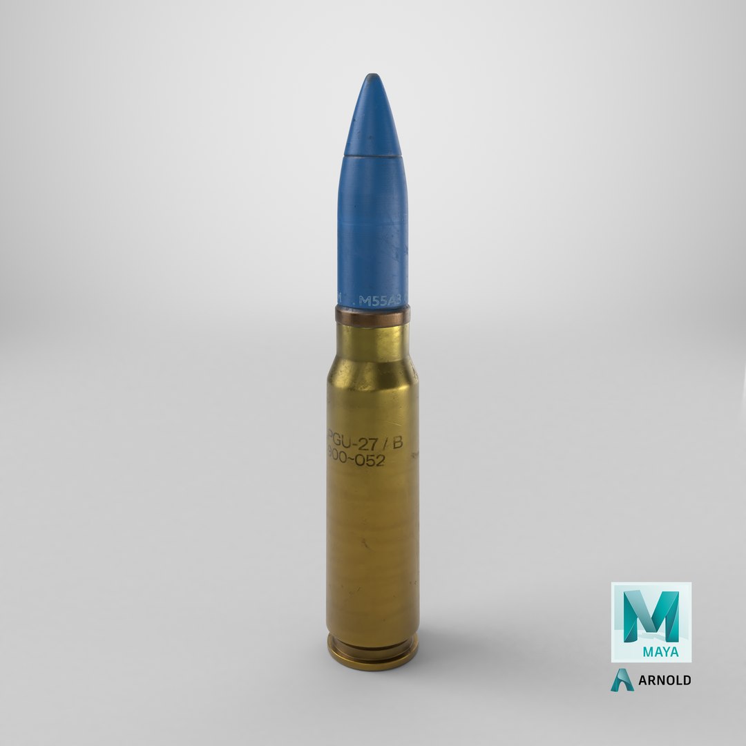 20mm bullet cartridge 3D model https://p.turbosquid.com/ts-thumb/zL/lIis2Z/Sa/stemcell_maya_arnold_render/png/1726000500/1920x1080/fit_q87/6caa13a24dbca9c0e63e5ad0199525c687910515/stemcell_maya_arnold_render.jpg