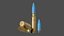 Realistic 20mm Bullet Cartridge  Vulcan Antitank