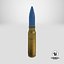Realistic 20mm Bullet Cartridge  Vulcan Antitank
