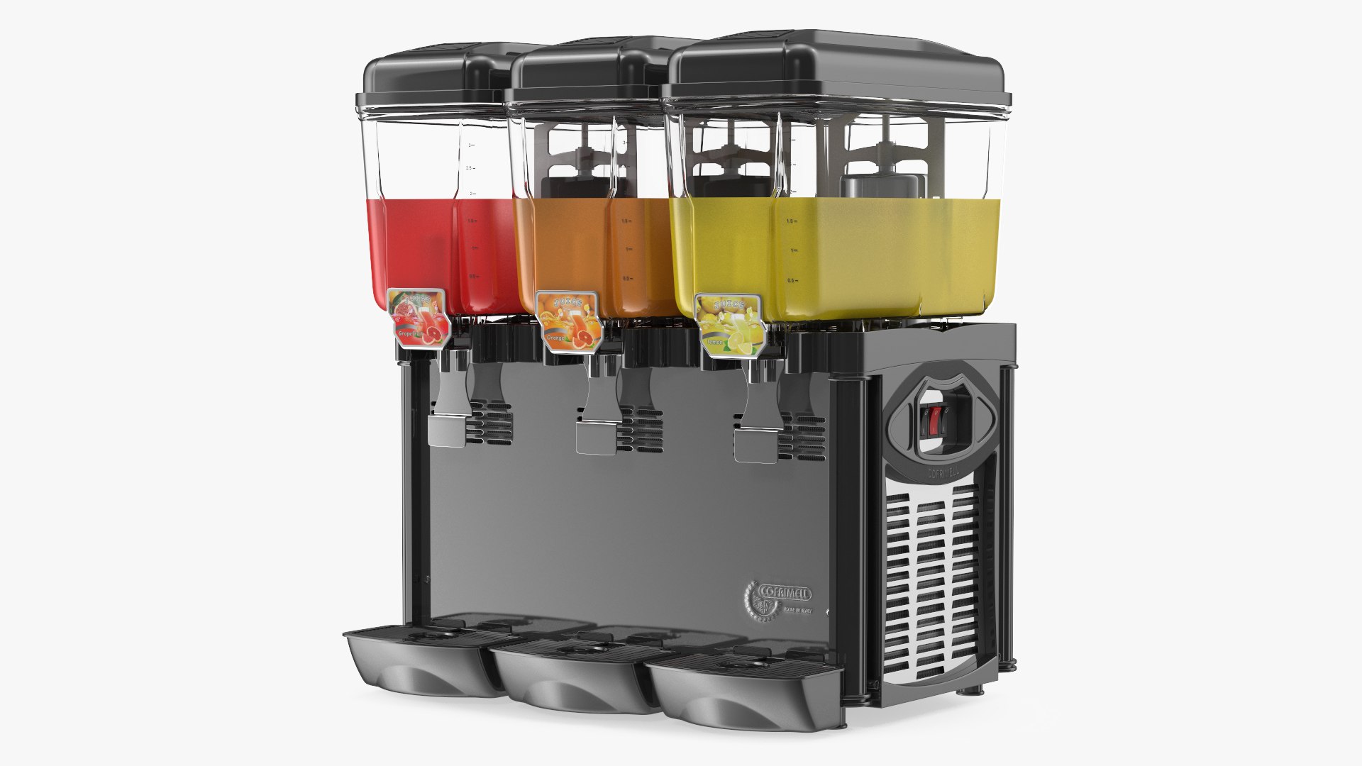 Coldream 3M Cofrimell Drink Dispenser 3x12L 3D model preview