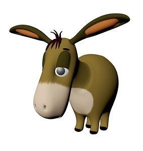 3D donkey winni pooh
