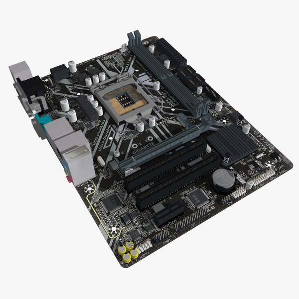 PC 마더보드 microATX Mk03 3D 모델 - TurboSquid 1981390
