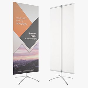 3D banner stand easy flex