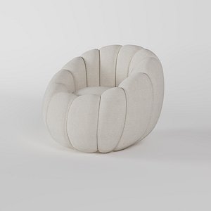 Peppo Bloom Armchair 3D Model 3D