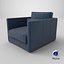 Blue Haven Chair 3D model