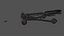 Bomb Carts - Terminal Trailers German WW2 Low-poly 3D model