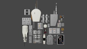 Star Wars Panels Pack 02 model