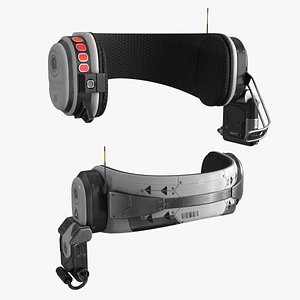 3D Sci Fi Headphones