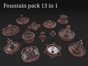 Fountain pack 13 in 1