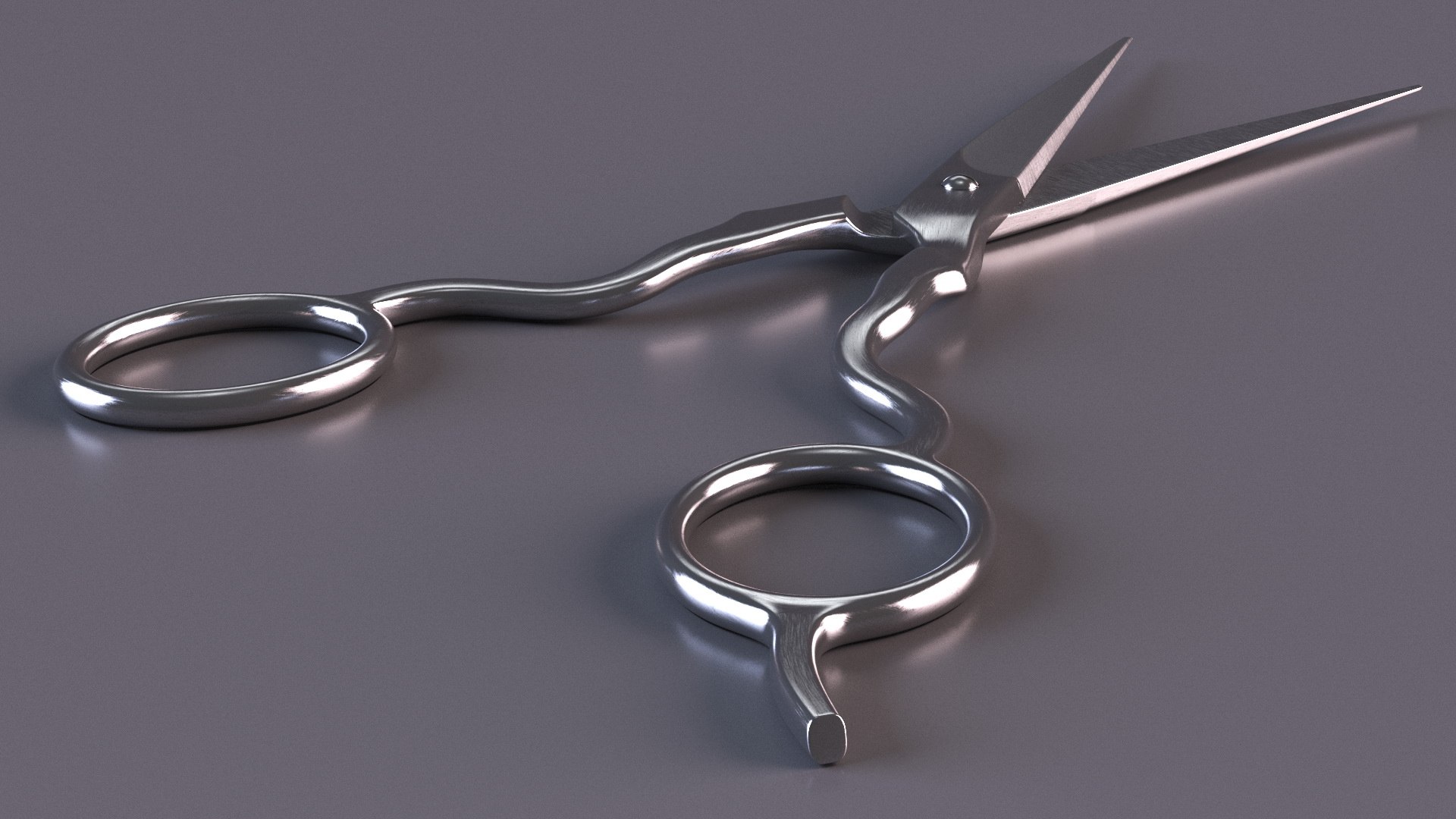 Barber Scissors 3D model - TurboSquid 2132414
