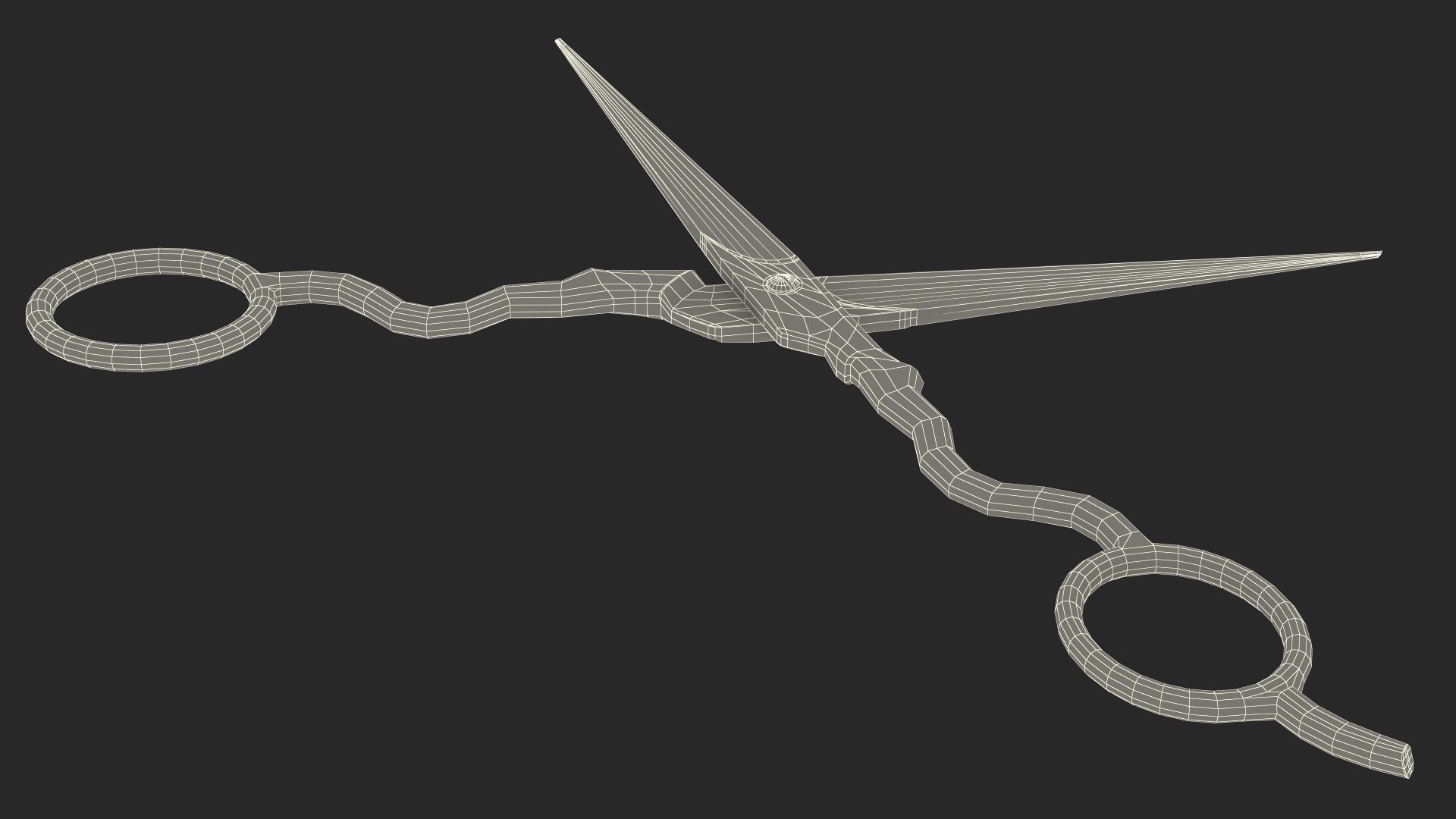 Barber Scissors 3D model - TurboSquid 2132414