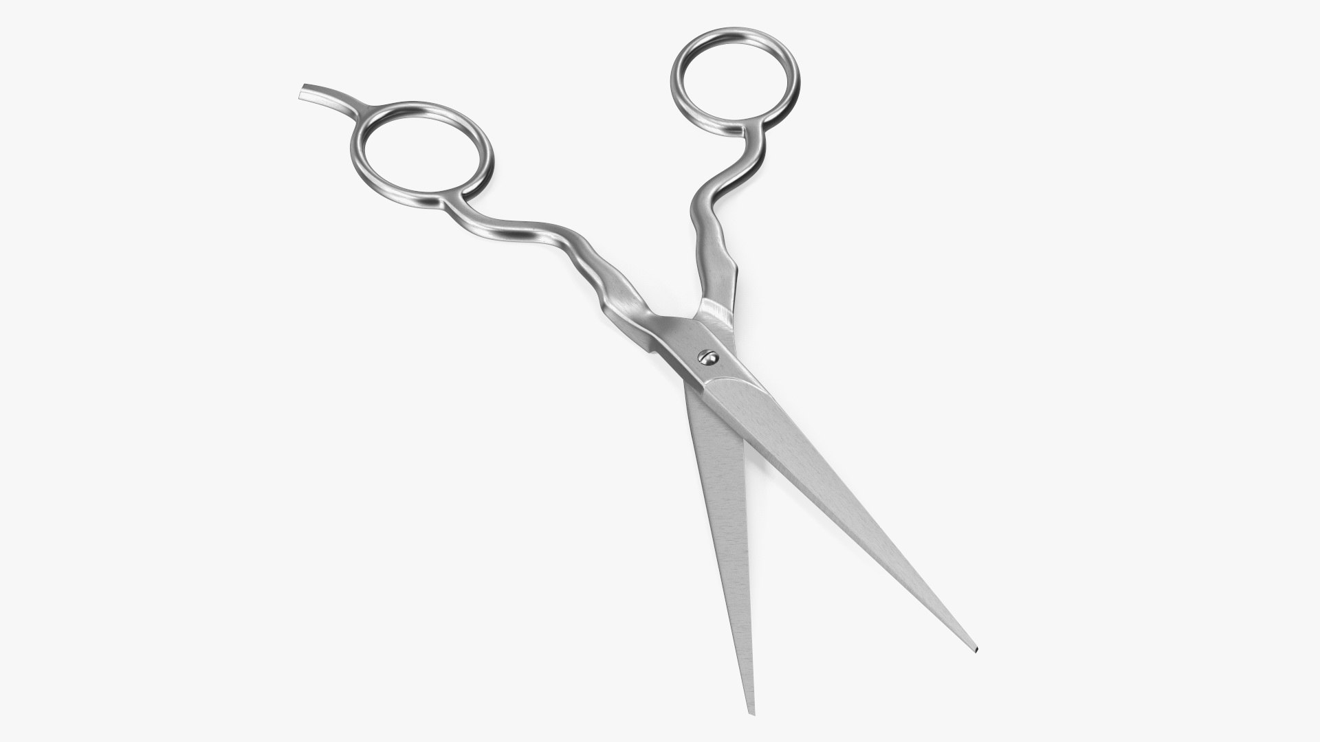 Barber Scissors 3D model preview