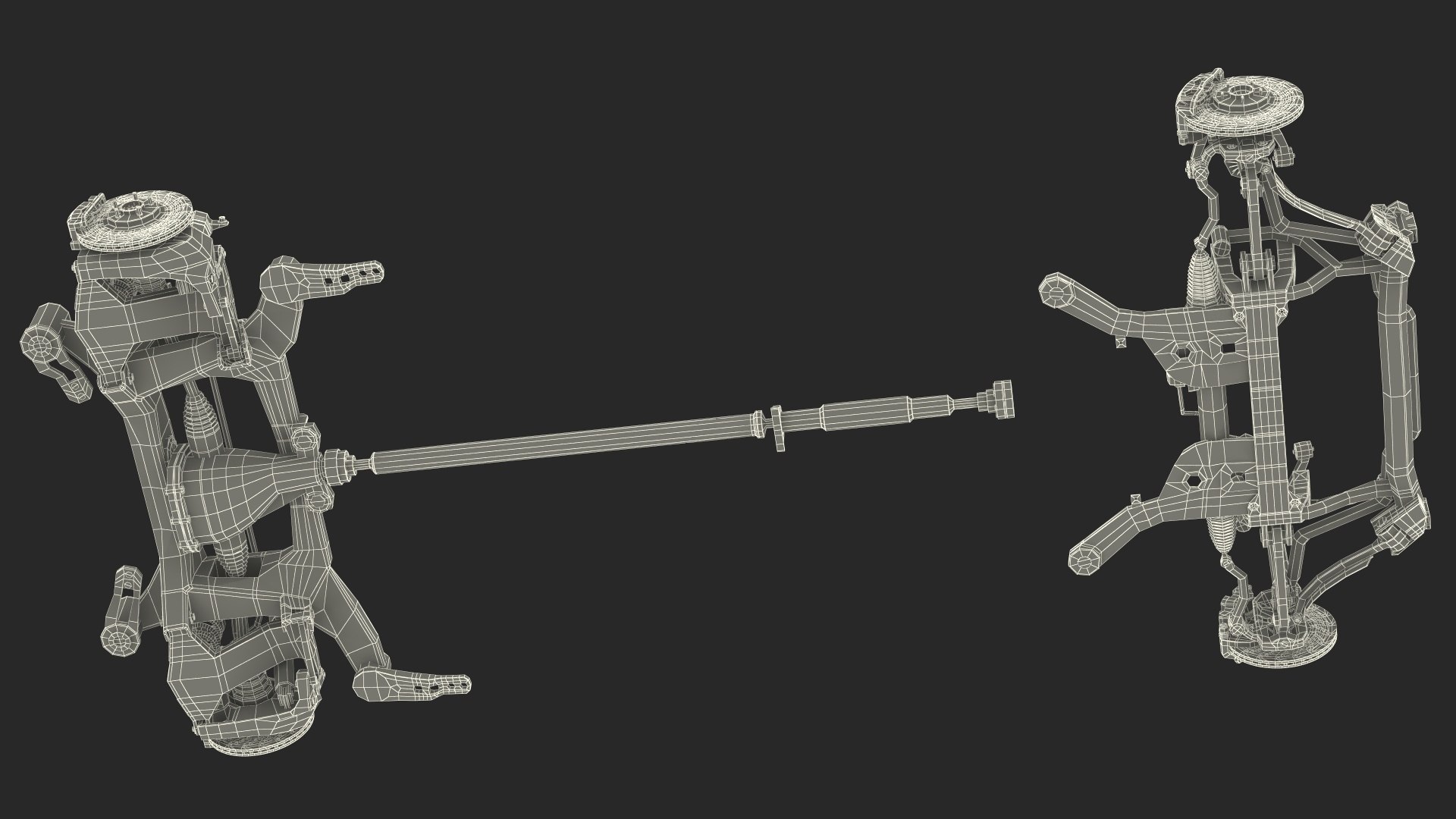 3D Car Suspension Assembly - TurboSquid 2205373