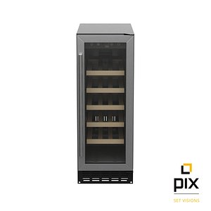 3d photorealistic benchmarx wine cooler model