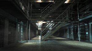 scene prison 3d 3ds
