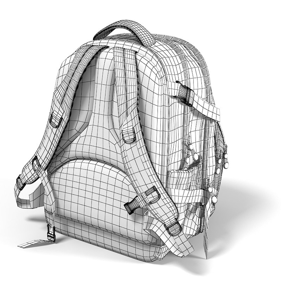 3d rucksack bag backpack