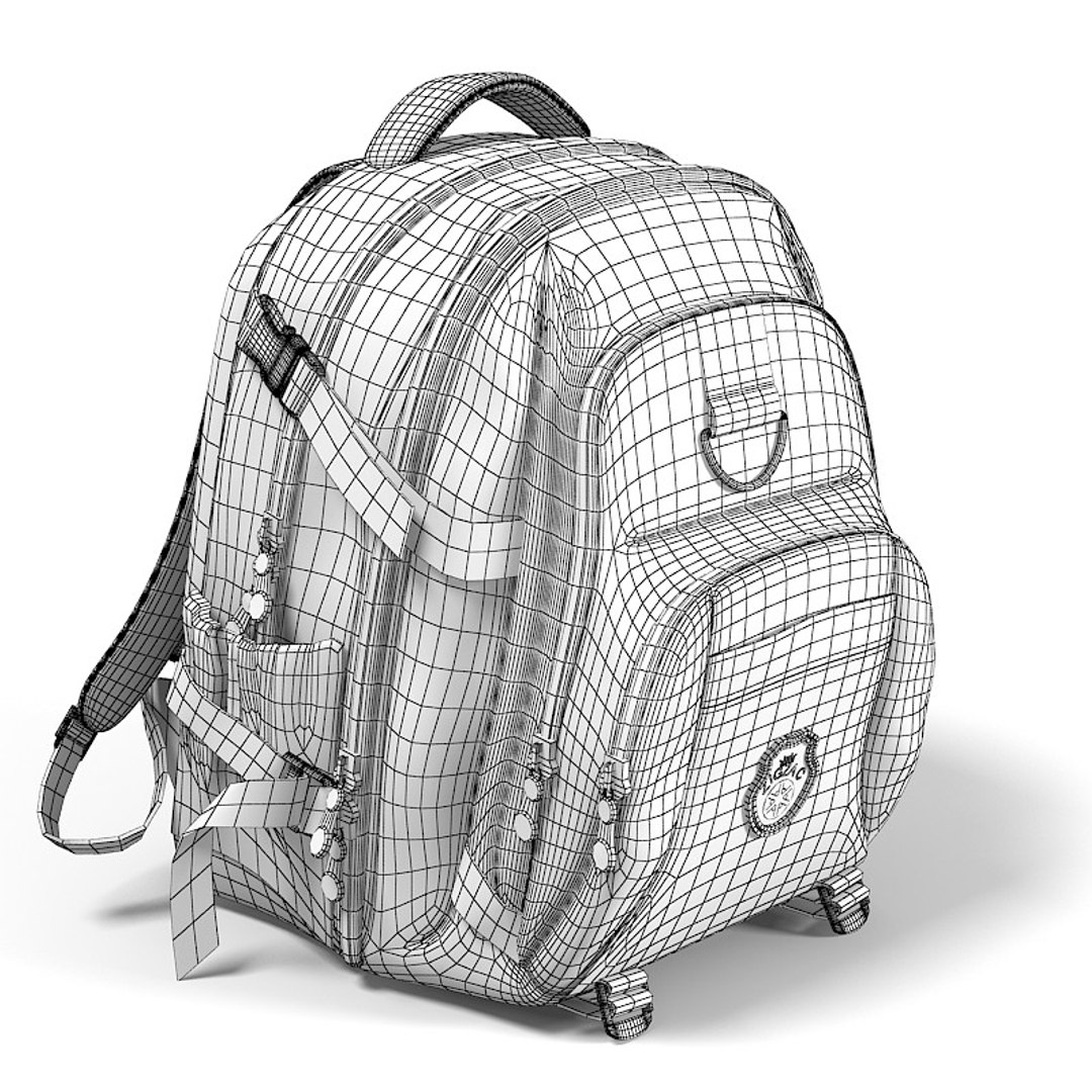 3d rucksack bag backpack