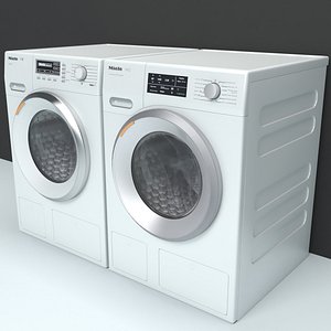 Dryer and washing machine Miele