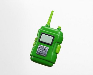 Walkie talkie 3D model model