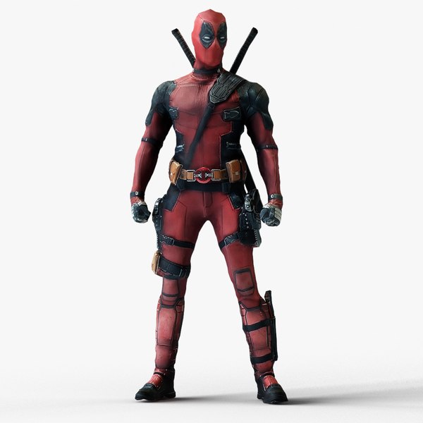 3D Deadpool Models | TurboSquid