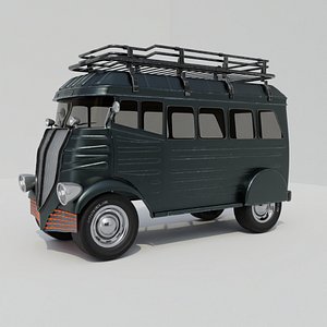 Cyberpunk Sytle Truck 3D model