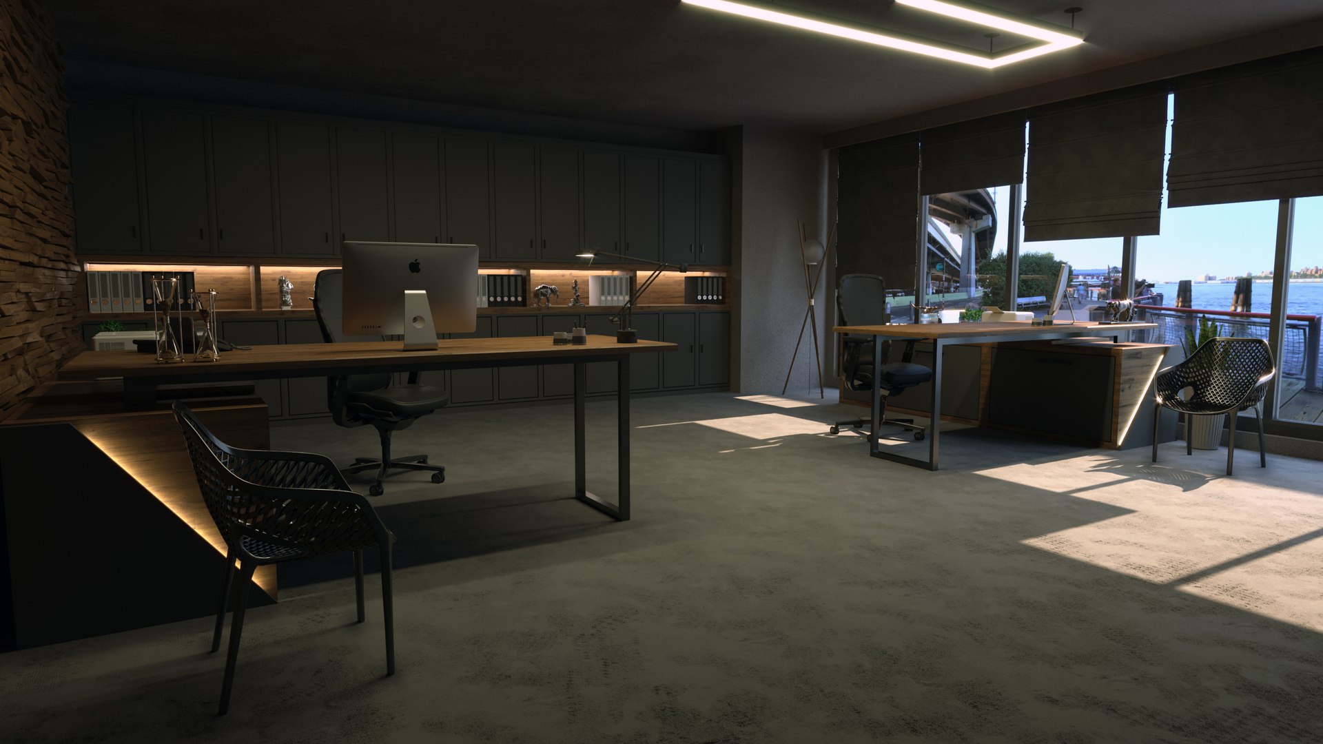 Interior Design Office 3D Model - TurboSquid 1883739