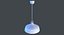 Lampada a sospensione a soffitto lowpoly