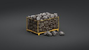 3D Gabion Cage model