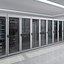 3d model server center