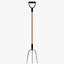 Three-tined pitchfork