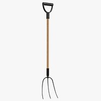 Three-tined pitchfork