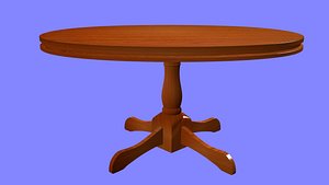 table wood 3d model