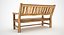 Wood Reclining Outdoor Chair