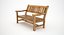 Wood Reclining Outdoor Chair