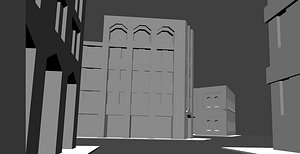 3d model city center